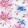 Bavlněný žerzej Květiny snů | Glitzerpüppi – bílá,  thumbnail number 2