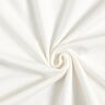 Lehká bavlněná teplákovina jednobarevná – vlněná bílá,  thumbnail number 1