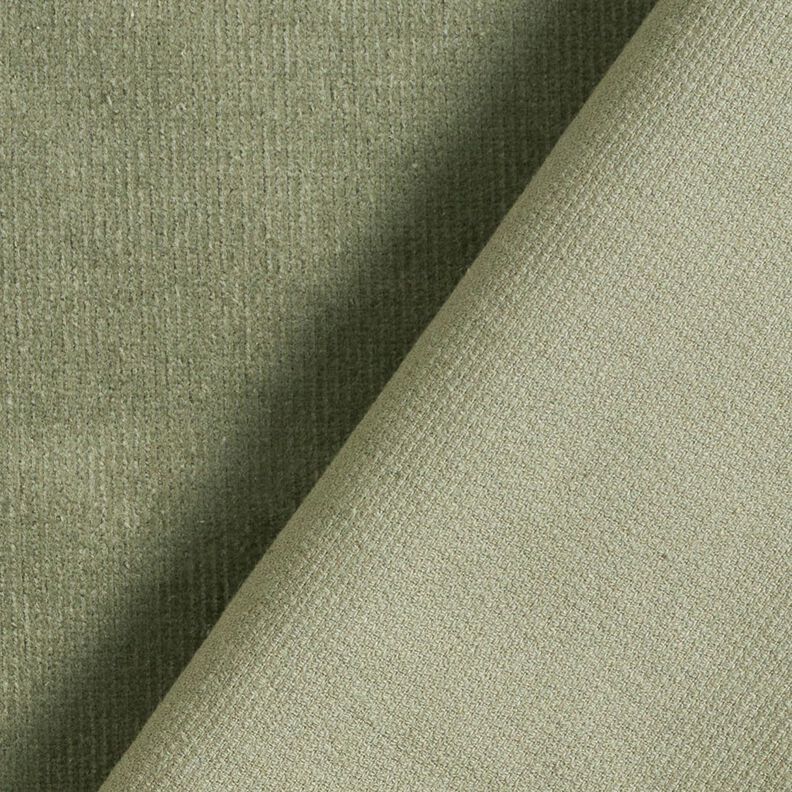 Jemný strečový manšestr – světle khaki, image number 3