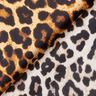 Viskózová tkanina Leopard – béžová/černá,  thumbnail number 4
