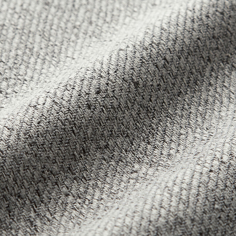 Čalounická látka Keprový vzhled – šedá,  image number 2