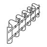 Mini vlna, 50 mm – transparentní | Gerster,  thumbnail number 8