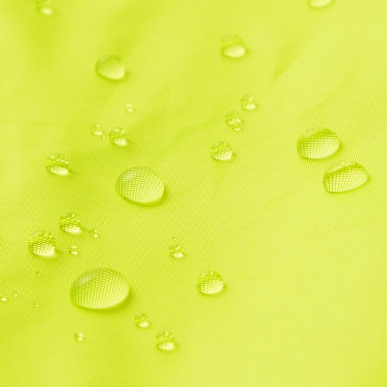 Vodoodpudivá látka na bundy ultralehký – žlutá neonová,  image number 5
