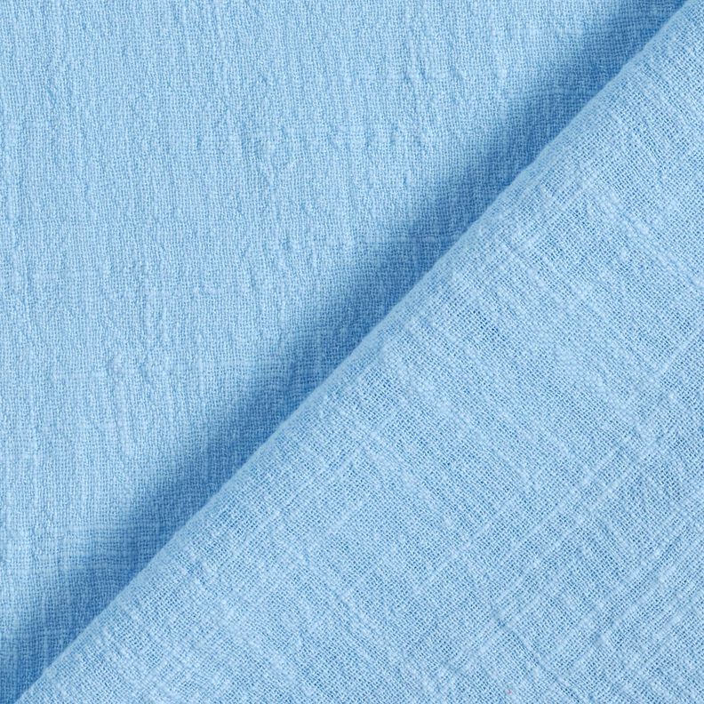 Bavlněná tkanina lněného vzhledu – světle modra,  image number 3