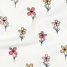 Vaflový žerzej Květiny | Poppy Fabrics – slonová kost/meruňková,  thumbnail number 2