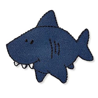 Aplikace  Žralok [ 5 x 5,8 cm ] | Prym – namornicka modr, 