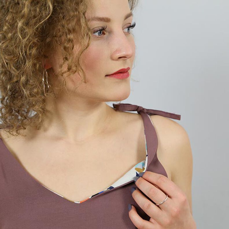 FRAU MAYA – letní top s uzlem, Studio Schnittreif | XS - L,  image number 8
