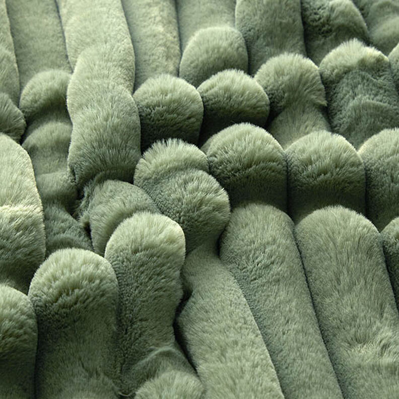 Čalounická látka Žebrovaný úplet – rákosove zelená,  image number 3