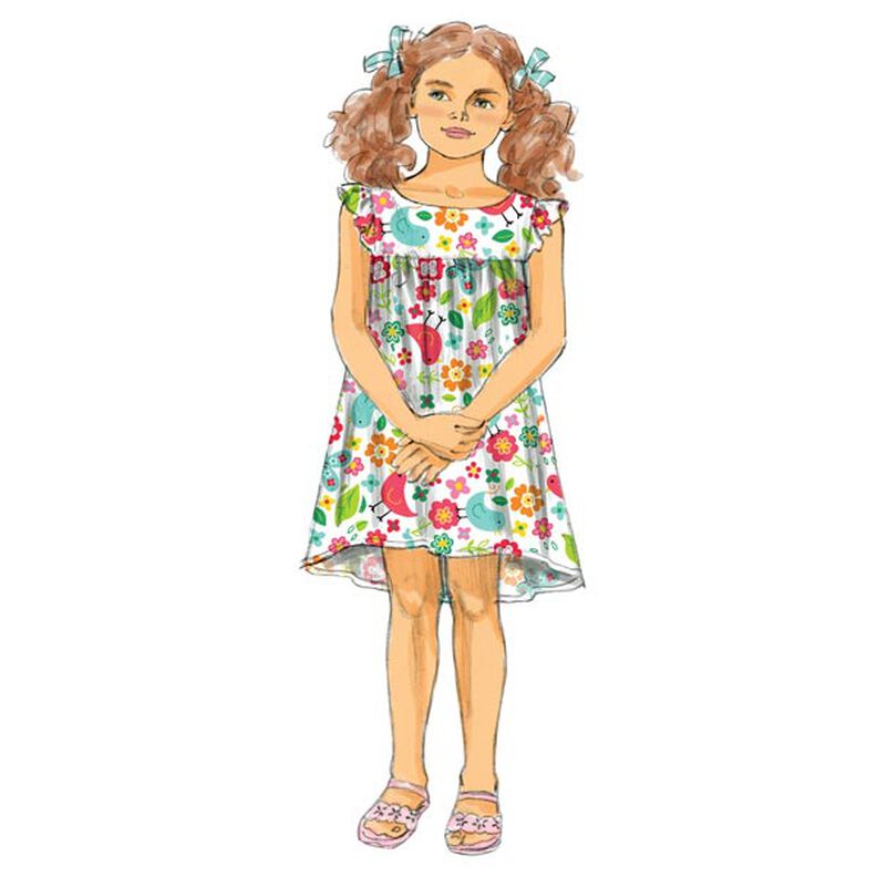 Dětské šaty, Butterick 5876|104 - 122,  image number 7