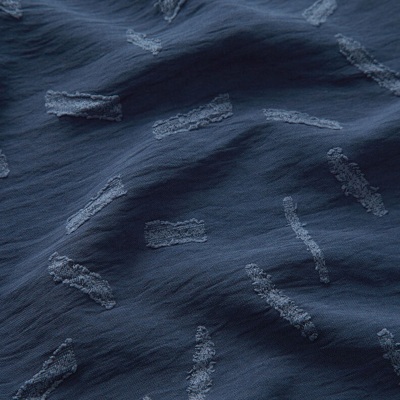 Žakár Dobby pruhy – namornicka modr,  image number 2