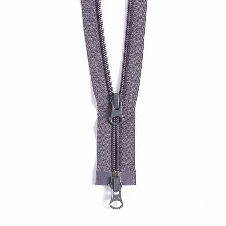 Dvoucestný zip dělitelný | plastický (182) | YKK,  image number 1