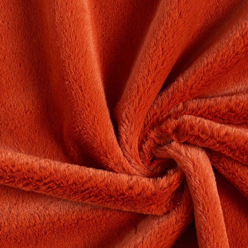 Čalounická látka Umělá kožešina – terracotta, image number 1