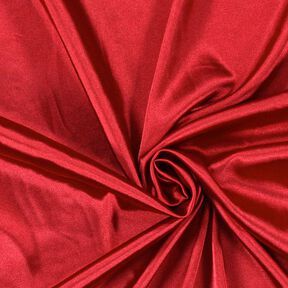 Stretch Satin – karmínově červená, 