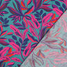 Bavlněný satén Lush Leaves | Nerida Hansen – tyrkysová/purpurová,  thumbnail number 4