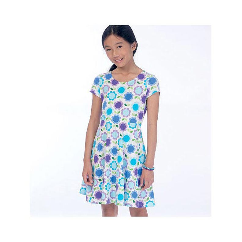 Dívčí šaty, McCalls 7079 | 128 - 152 | 140 - 158,  image number 2