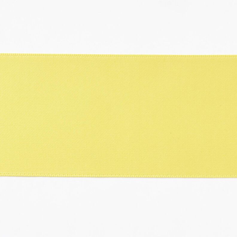 Saténová stuha [50 mm] – citrónově žlutá,  image number 1