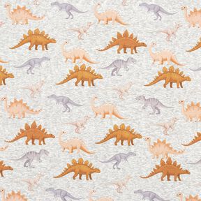 Alpenfleece Dinosauři – přírodni/karamelová, 