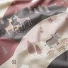 Dekorační látka Polopanama Lesní zvířátka – světle starorůžová/šedobéžová,  thumbnail number 2