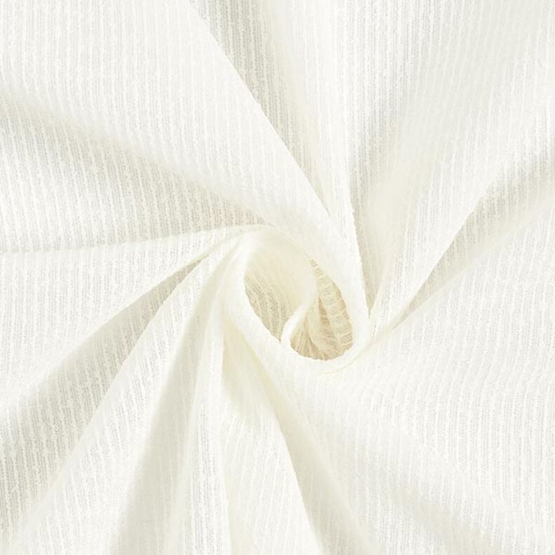 Látka na záclony, efektní příze, 300 cm – bílá,  image number 1