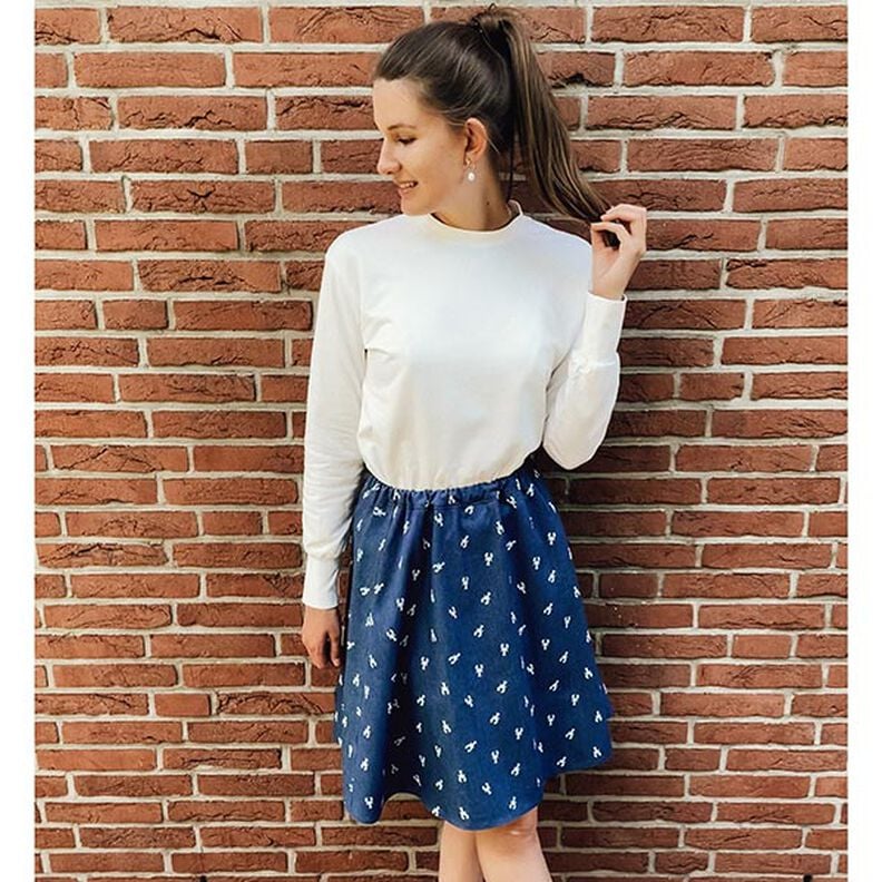 Lehké francouzské froté jednobarevné – vlněná bílá,  image number 11