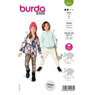 svetr | Burda 9237 | 104-146, 