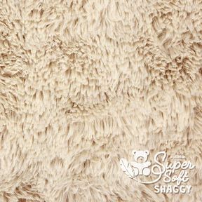 Střapatý plyš SHAGGY [1 M X 0,75 M | Flor: 20 MM] - světle béžová | Kullaloo, 