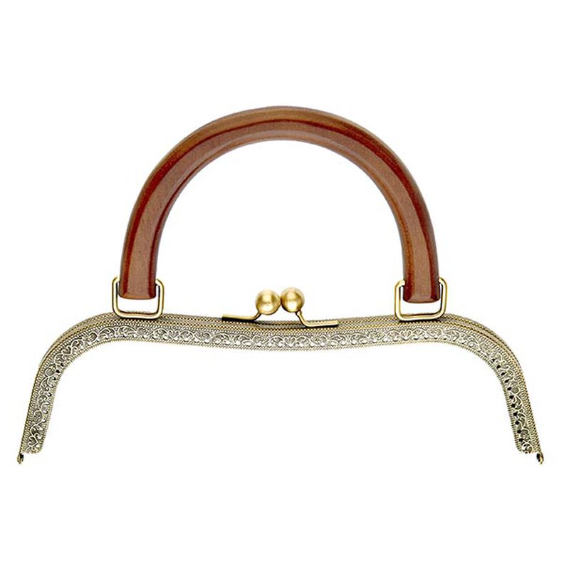 Rámeček na kabelku s uchem Kylie – starostaré zlato kovový | Prym,  image number 2