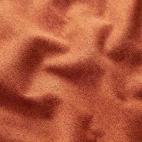 Čalounická látka s jemným melírováním – terracotta, 
