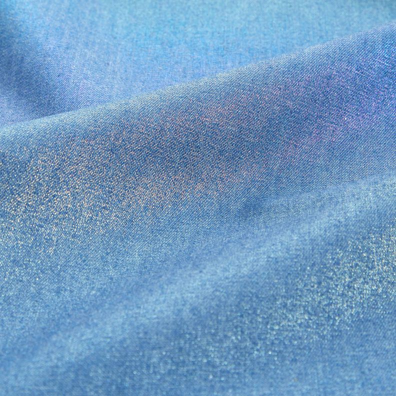 Šambré Duhový třpyt Fóliový potisk | Poppy Fabrics – džínově modrá/mix barev,  image number 5