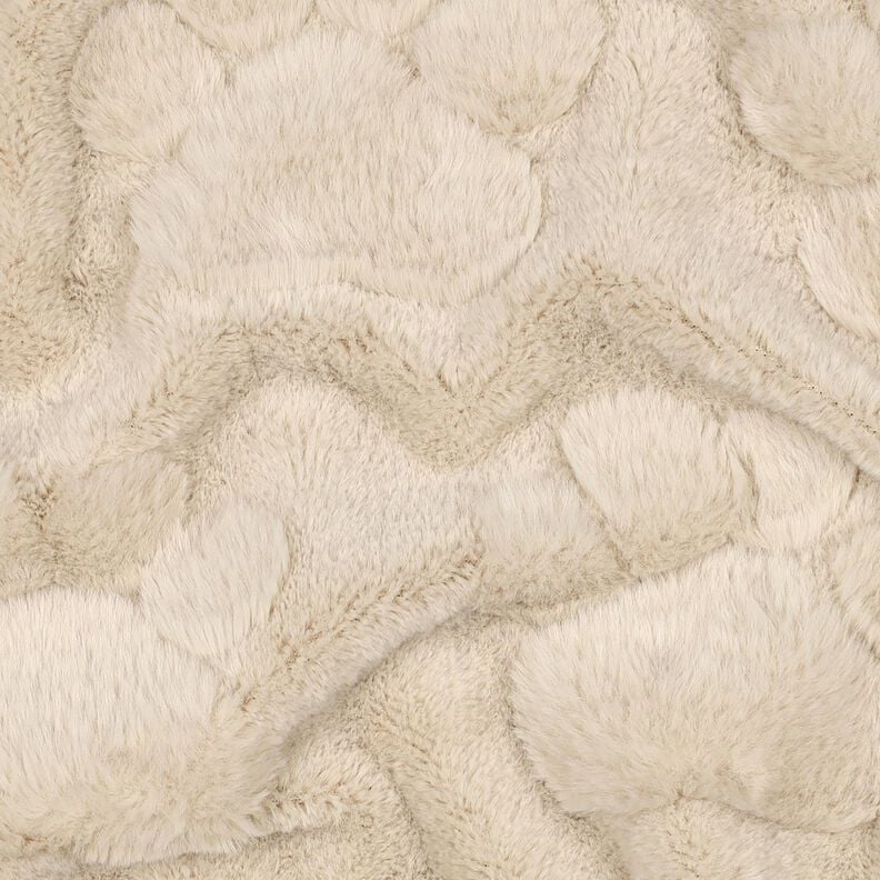 Hebký fleece Psí tlapky – světle béžová, image number 2