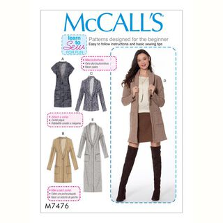 Bunda, McCalls 7476 | 32 - 40, 