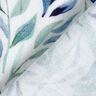 Mušelín / dvojitá mačkaná tkanina Akvarelové listy digitální potisk – vlněná bílá,  thumbnail number 4
