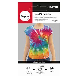 Batikovací barva pro ruční barvení | Rayher – černá, 