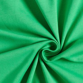 Bavlněný žerzej Medium jednobarevný – zelená, 