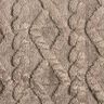 Umělá kožešina diamanty – taupe (šedohnědá),  thumbnail number 1