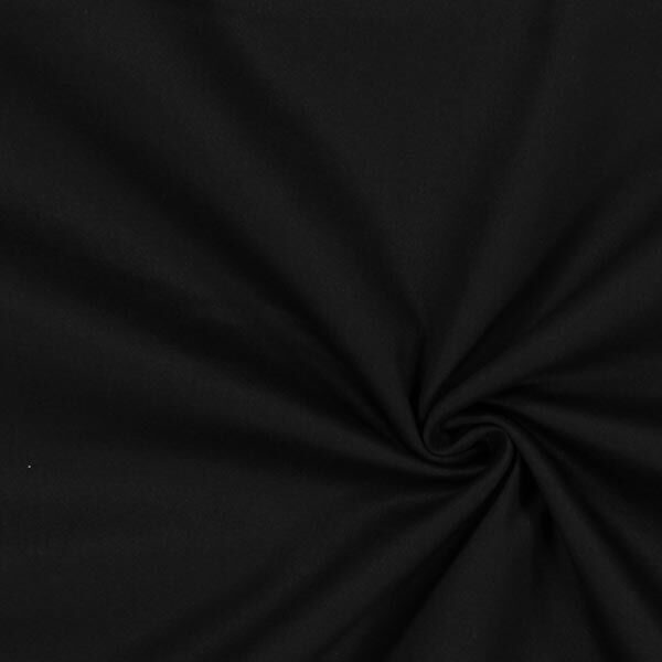 Bavlněný kepr stretch – černá,  image number 1