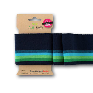GOTS Náplety CUFF ME POLO [140 cm | 7,5 cm]  | Albstoffe | Hamburger Liebe, 