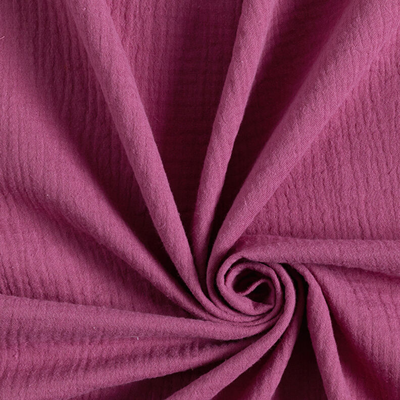 Mušelín / dvojitá mačkaná tkanina – levandulová, image number 1