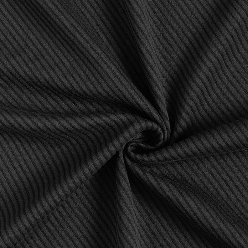 Kostýmní tkanina s diagonální strukturou – černá,  image number 3