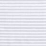Bavlněná látka Kreton Ležérní pruhy – světle šedá/bílá,  thumbnail number 1