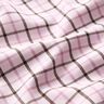 Bavlněná látka na košile s kostkovaným vzorem – rose/pastelově fialová,  thumbnail number 2