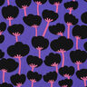 LENZING™ ECOVERO™ viskózová tkanina Poppies | Nerida Hansen – světle fialova/černá,  thumbnail number 1