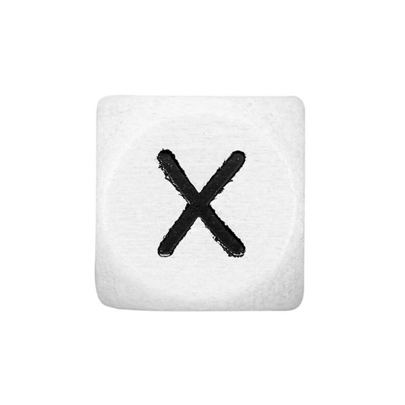 Dřevěná písmena X – bílá | Rico Design,  image number 1