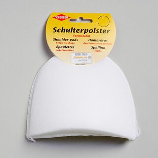 Ramenní vycpávky bez suchého zipu [2 ks | 10,5 x 13 x 5 cm] - bílá | KLEIBER, 