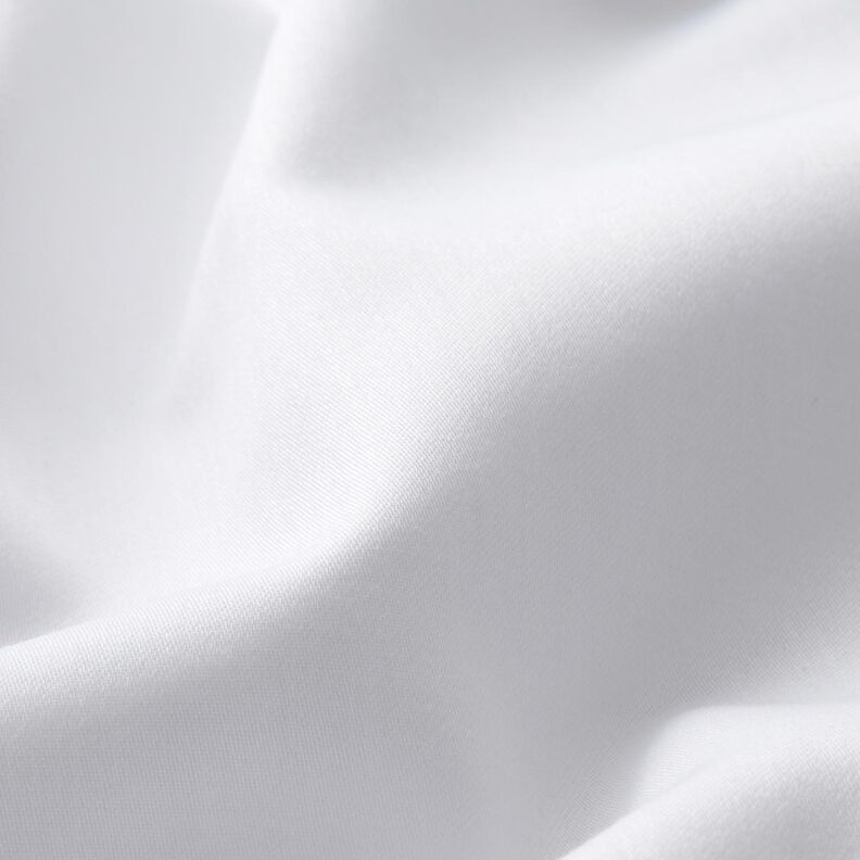 Bavlněný satén Jednobarevné provedení – bílá,  image number 3