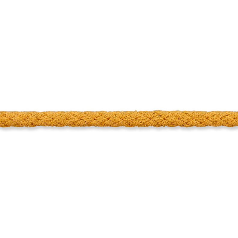 Bavlněná šňůrka [Ø 3 mm] – hořčicove žlutá,  image number 1