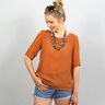 FRAU YOKO - krátká tunika s protizáhybem na zádech, Studio Schnittreif | XS - XXL,  thumbnail number 2