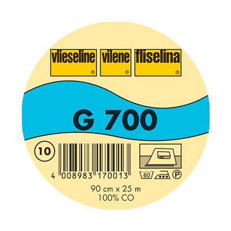 G 700 Tkaná vložka | Vlieseline – černá,  image number 2