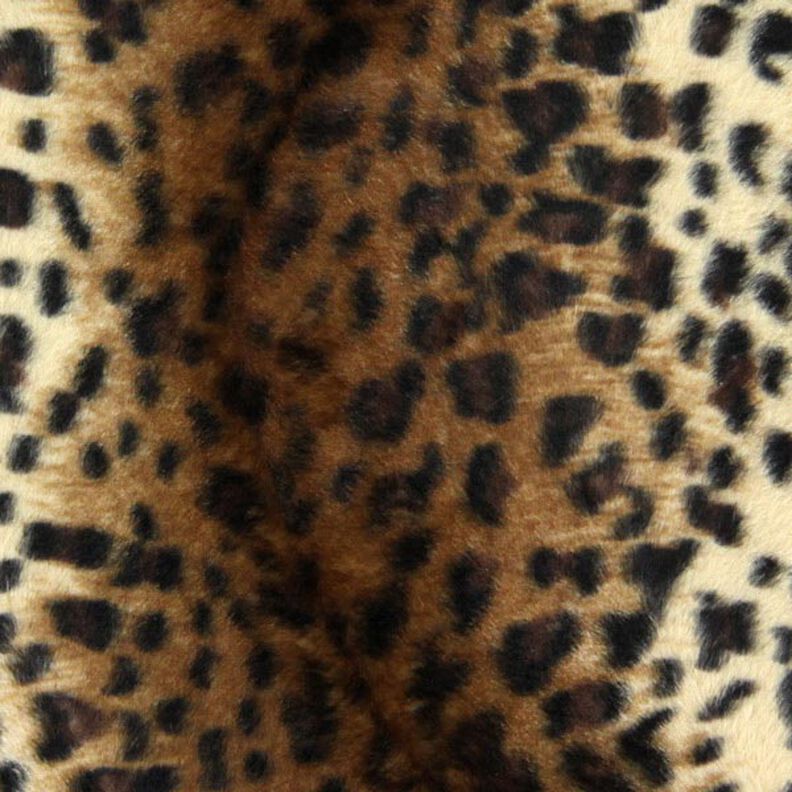 Imitace zvířecí kůže leopard – béžová,  image number 1