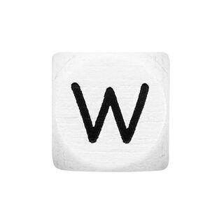Dřevěná písmena W – bílá | Rico Design, 